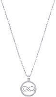 Halsband med hänge infinity i en cirkel - s.Oliver Jewelry Modell: 2032567
