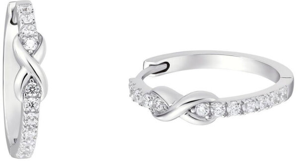 Creoler med stenar och infinity - s.Oliver Jewelry Modell: 2034966