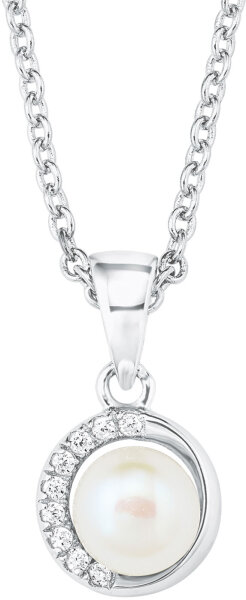 Halsband med pärlhänge - s.Oliver Jewelry Modell: 2022755