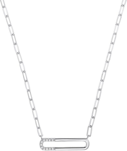 Grov ankarkedja med ovalt hänge - s.Oliver Jewelry Modell: 2034854