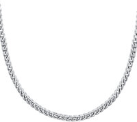 Silverfärgad dubbel pansarkedja - s.Oliver Jewelry Modell: 2032548