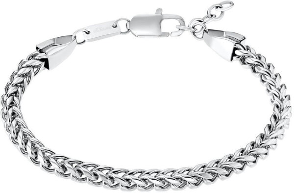Silverfärgat armband / dubbelt pansarmönster - s.Oliver Jewelry Modell: 2032542