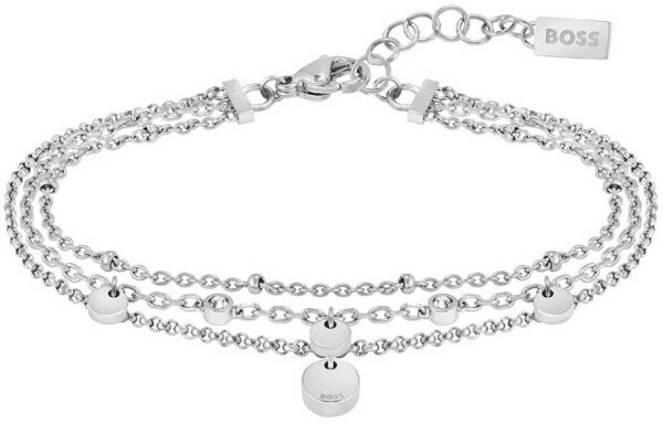 Boss Jewelry 1580331 - flerradigt armband IRIS med hängen
