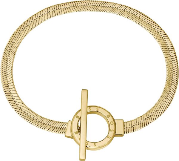 Boss Jewelry 1580487 - fiskbensarmband ZIA med stavlås