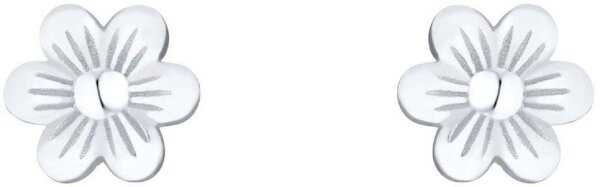 Prinzessin Lillifee 2035996 stiftörhängen i silver blommor