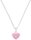 Prinzessin Lillifee 2035981 halsband med rosa hjärta och stenar