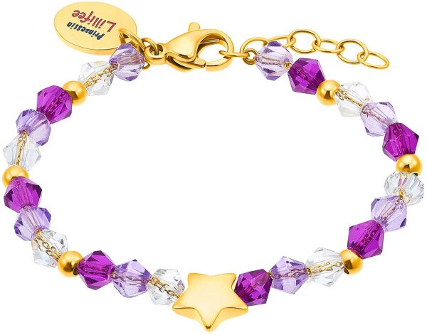 Prinzessin Lillifee 2035302 armband med beads och stjärnhänge