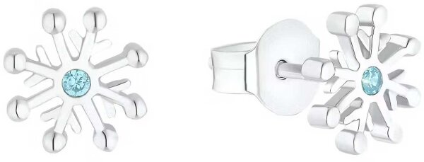 Prinzessin Lillifee 2036944 stiftörhängen snöflinga med stenar