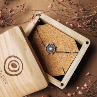 Aphonia armband med snöflingehänge - Holzkern Modell: Jewelry