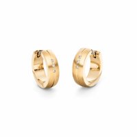 Creoler i titan med 6 diamanter - Boccia Jewelry Modell:...