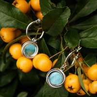 Zendala hängörhängen med runt hänge -...