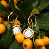 Zendala hängörhängen med runt hänge -...