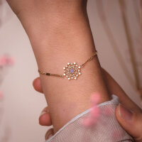 Aphonia armband med snöflingehänge - Holzkern Modell: Jewelry