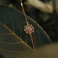 Aphonia armband med snöflingehänge - Holzkern Modell: Jewelry