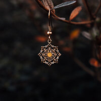 Aphonia hängörhängen med snöflingemotiv - Holzkern Modell: Jewelry