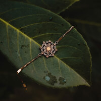 Aphonia armband med snöflingehänge - Holzkern Modell: Jewelry