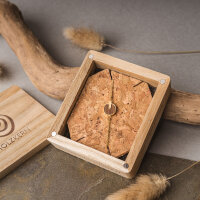 Opacity armband med runt träelement-hänge - Holzkern Modell: Jewelry