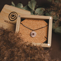 Stencil halsband med runt hänge - Holzkern Modell: Jewelry