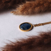 Mirror halsband med ovalt hänge - Holzkern Modell: Jewelry