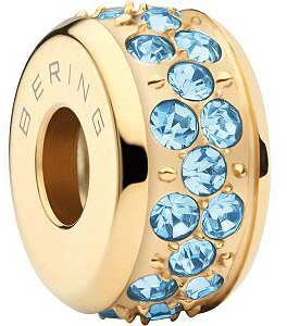 Charm de acero inoxidable con piedras - Bering Jewelry modelo: Glow-4 (översätts ej, se anmärkning nedan)
