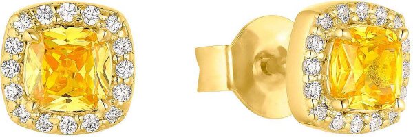 Pendientes de botón con piedras - s.Oliver Jewelry modelo: 2037832 (översätts ej, se anmärkning nedan)