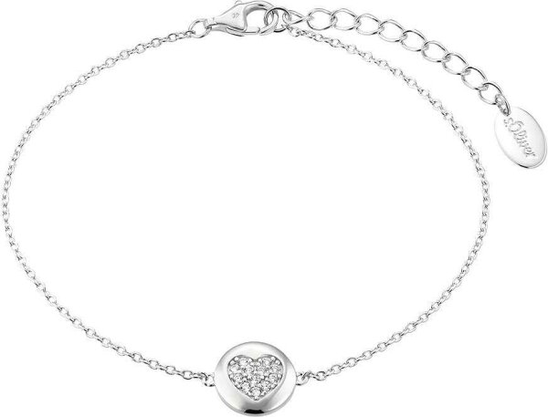Pulsera con colgante de corazón - s.Oliver Jewelry modelo: 2037813 (översätts ej, se anmärkning nedan)
