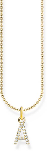 Collar con colgante letra A - Thomas Sabo modelo: KE2240-414-14 (översätts ej, se anmärkning nedan)