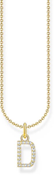 Collar con colgante letra D - Thomas Sabo modelo: KE2243-414-14 (översätts ej, se anmärkning nedan)