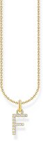 Collar con colgante letra F - Thomas Sabo modelo:...