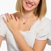 Collar con colgante circular de palmera - Thomas Sabo modelo: KE2204-471-7 (översätts ej, se anmärkning nedan)