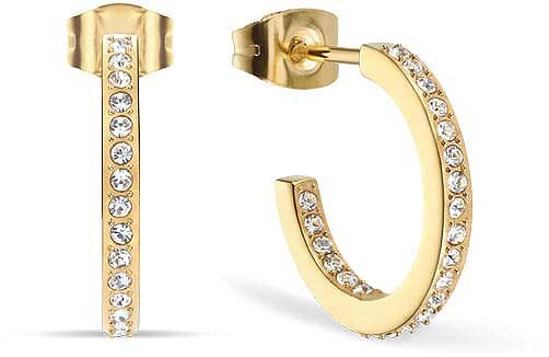 Creoler i rostfritt stål med stenar - Bering Jewelry Modell: 737-27-05