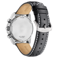 Citizen herrklocka modell: CA4640-09A med vit urtavla och läderarmband