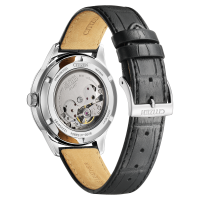 Citizen herrklocka modell: NY4058-01EE med svart urtavla och läderarmband