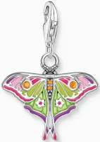 Thomas Sabo Charm Anhänger Modell: 2209-691-7 bunter Nachtfalter- 925 Sterlingsilber und Kaltemail