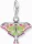 Thomas Sabo Charm Anhänger Modell: 2209-691-7 bunter Nachtfalter- 925 Sterlingsilber und Kaltemail