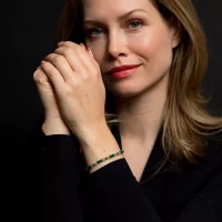 Armband från 4 mm Grön äventyrlighet och...