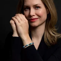 Armband i 6mm ädelstenar Sodalit, Turkosen och...