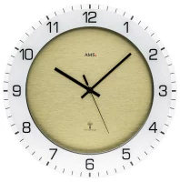 AMS Trådlös väggklocka 5593 - plasthus