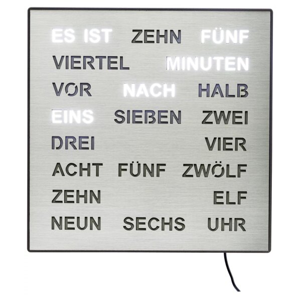 AMS Bord- och väggklocka 1245 - plasthus