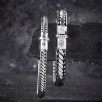 Armband i 7 mm tjockt silver - Rebel&Rose Modell:...