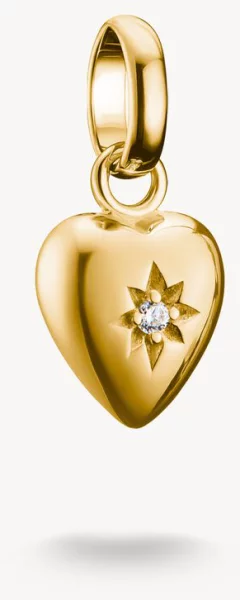 Thomas Sabo Charm-Anhänger Herz mit Stern Connect