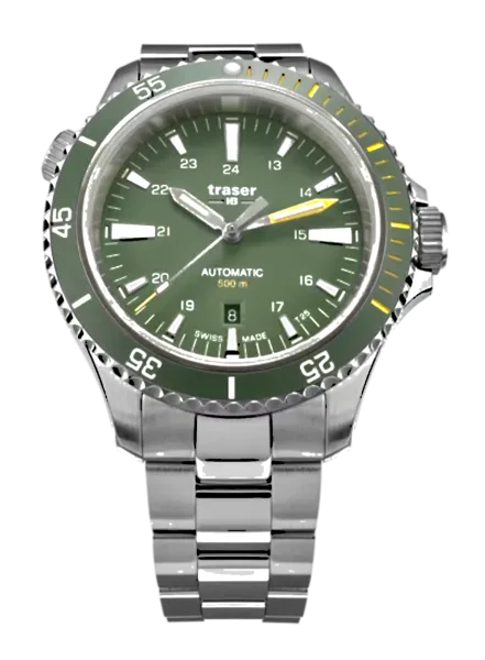 Herrenuhr P67 Diver Automatic Green Special Set Serie: Diver Collection - Traser Modell: 110325