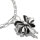 Thomas Sabo Charm-Anhänger Schleife schwarz Connect Silber