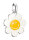 Thomas Sabo SMILEYWORLD® Daisy Charm-Anhänger Connect Silber