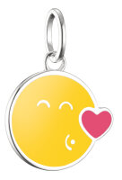 Thomas Sabo SMILEYWORLD® Kiss Charm-Anhänger Connect Silber
