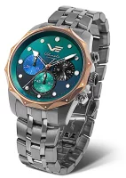 Damklocka tvåfärgad guld/silver med rostfritt...