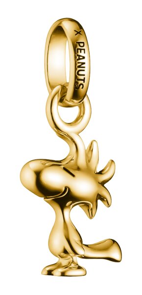 Charm-hängare i 18k förgyllt, återvunnet 925 sterlingsilver med Peanuts Woodstock motiv - Thomas Sabo, Modell: CC1303-413-39