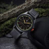 Herren-Outdooruhr aus ALUMI-NOX mit sandgestrahltem Zifferblatt, Luminox Bear Grylls Survival Land Modell: XB.3716