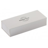 Master Time MTGA-10962-82M Funkchronograph Herren mit Milanaiseband rotem Zifferblatt