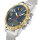 Master Time Herrenuhr Sporty Big Date Chronograph Bicolor Blau - Nodell: MTGA-10964-32M